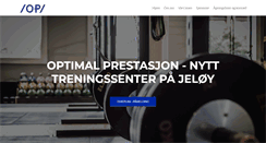 Desktop Screenshot of optimalprestasjon.no