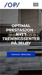 Mobile Screenshot of optimalprestasjon.no